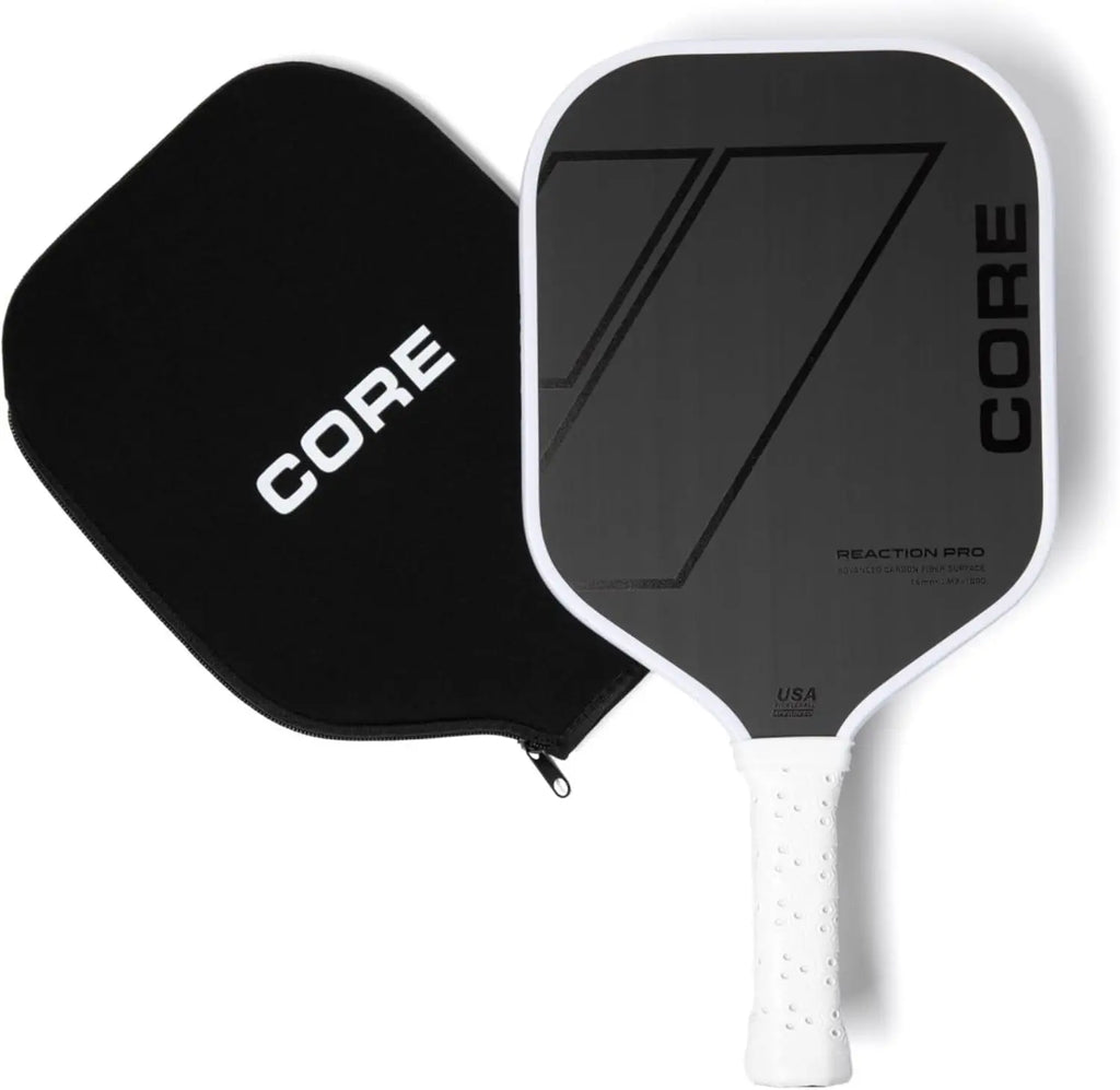 Cushioned Grip & Superior Spin Carbon Fiber Paddle
